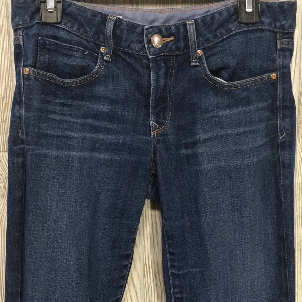 GAP 1969 Real Straight Dark Indigo Wash Jeans Size 27 / 4a